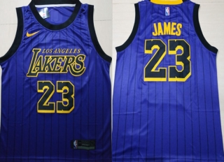 Vintage NBA Los Angeles Lakers #23 James Jersey 97965