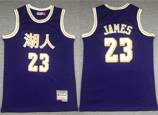 Vintage NBA Los Angeles Lakers #23 James Jersey 97972