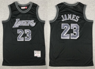 Vintage NBA Los Angeles Lakers #23 James Retro Jersey 97977