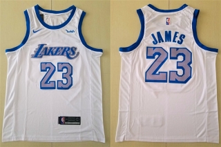 Vintage NBA Los Angeles Lakers #23 James Jersey 97974