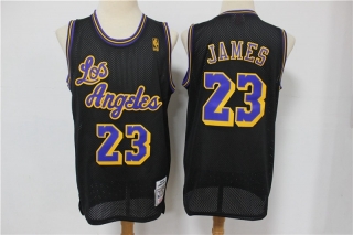 Vintage NBA Los Angeles Lakers #23 James Retro Jersey 97979