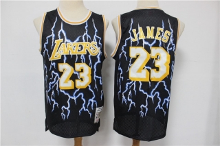 Vintage NBA Los Angeles Lakers #23 James Retro Jersey 97978