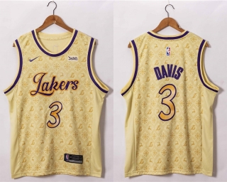 Vintage NBA Los Angeles Lakers #3 Davis Jersey 98075