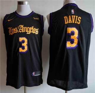 Vintage NBA Los Angeles Lakers #3 Davis Jersey 98076