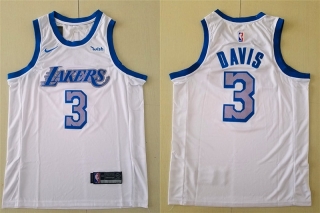 Vintage NBA Los Angeles Lakers #3 Davis Jersey 98083