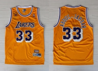 Vintage NBA Los Angeles Lakers #33 Abdul-Jabbar Jersey 98090