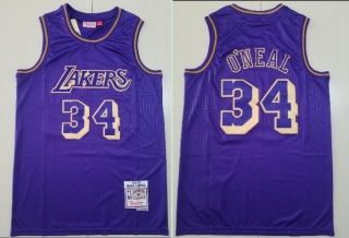 Vintage NBA Los Angeles Lakers #34 Oneal Jersey 98092