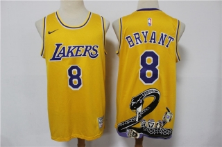 Vintage NBA Los Angeles Lakers #8 Bryant Jersey 98123