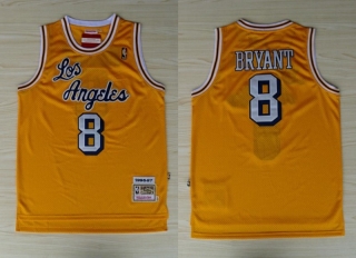 Vintage NBA Los Angeles Lakers #8 Bryant Retro Jersey 98136