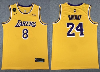 Vintage NBA Los Angeles Lakers #8 Front & #24 Back Kobe Bryant Jersey 98140
