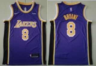Vintage NBA Los Angeles Lakers #8+#24 Bryant Jersey 98144