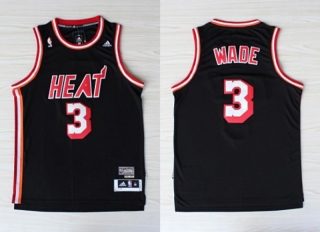 Vintage NBA Miami Heat #3 Wade Retro Jersey 98230