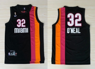 Vintage NBA Miami Heat #32 Oneal Floridians Jersey 98232