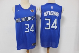 Vintage NBA Milwaukee Bucks #34 Antetokounmpo Jersey 98281