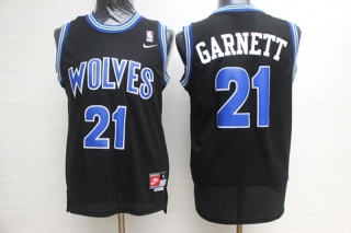 Vintage NBA Minnesota Timberwolves #21 Garnett Jersey 98304