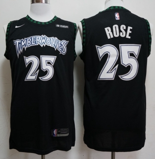 Vintage NBA Minnesota Timberwolves #25 Rose Jersey 98311