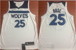Vintage NBA Minnesota Timberwolves #25 Rose Jersey 98314