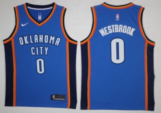 Vintage NBA Oklahoma City Thunder #0 Westbrook Jersey 98449