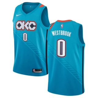 Vintage NBA Oklahoma City Thunder #0 Westbrook Jersey 98455