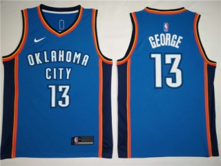 Vintage NBA Oklahoma City Thunder #13 George Jersey 98459