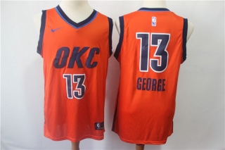 Vintage NBA Oklahoma City Thunder #13 George Jersey 98458