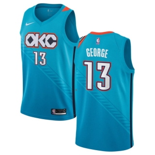Vintage NBA Oklahoma City Thunder #13 George Jersey 98463