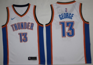 Vintage NBA Oklahoma City Thunder #13 George Jersey 98462