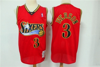 Vintage NBA Philadelphia 76ers #3 Iverson Jersey 98512