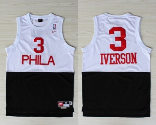 Vintage NBA Philadelphia 76ers #3 Iverson Jersey 98514