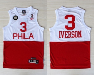 Vintage NBA Philadelphia 76ers #3 Iverson Jersey 98515
