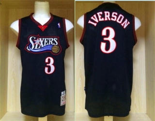 Vintage NBA Philadelphia 76ers #3 Iverson Jersey 98519