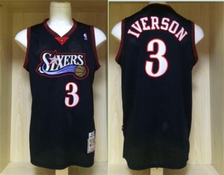 Vintage NBA Philadelphia 76ers #3 Iverson Jersey 98521