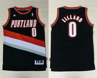 Vintage NBA Portland Trail Blazers #0 Lillard Jersey 98595