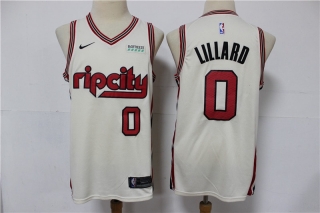 Vintage NBA Portland Trail Blazers #0 Lillard Jersey 98600