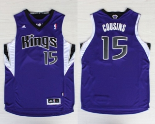 Vintage NBA Sacramento Kings #15 Cousins Jersey 98618