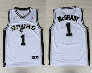 Vintage NBA San Antonio Spurs #1 McGrady Jersey 98645