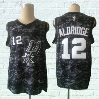 Vintage NBA San Antonio Spurs #12 Aldridge Jersey 98652