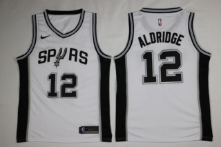 Vintage NBA San Antonio Spurs #12 Aldridge Jersey 98654