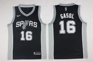 Vintage NBA San Antonio Spurs #16 Gasol Jersey 98656