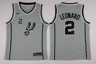 Vintage NBA San Antonio Spurs #2 Leonard Jersey 98661