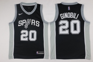 Vintage NBA San Antonio Spurs #20 Ginobili Jersey 98663