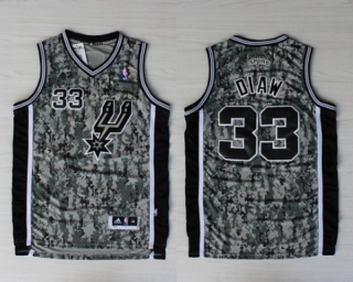 Vintage NBA San Antonio Spurs #33 Diaw Jersey 98673