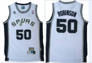 Vintage NBA San Antonio Spurs #50 Robinson Jersey 98674