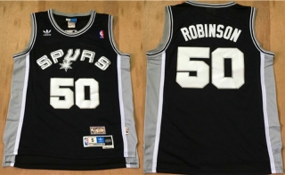 Vintage NBA San Antonio Spurs #50 Robinson Jersey 98675