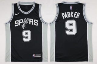 Vintage NBA San Antonio Spurs #9 Parker Jersey 98679