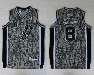 Vintage NBA San Antonio Spurs #8 Mills Jersey 98676