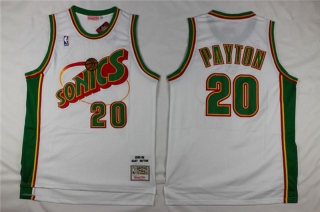 Vintage NBA Seattle Supersonics #20 Payton Retro Jersey 98687
