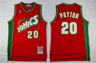 Vintage NBA Seattle Supersonics #20 Payton Retro Jersey 98688