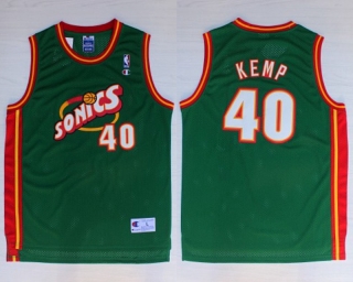 Vintage NBA Seattle Supersonics #40 Kemp Jersey 98702