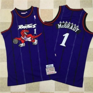 Vintage NBA Toronto Raptors #1 McGrady 98-99 Mitchell & Ness Retro Jersey 98707